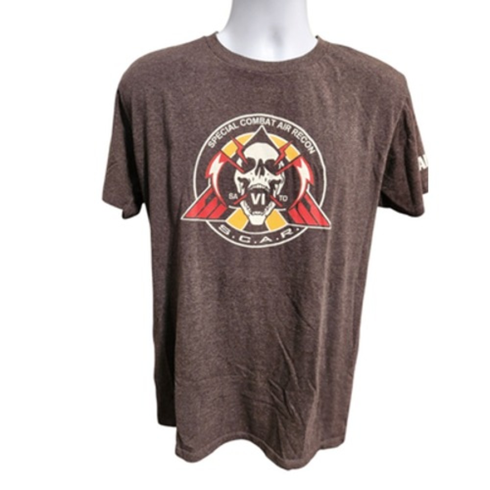 Call of‎ Duty T-Shirt Men's Brown Large Cotton Polyester Crew Neck